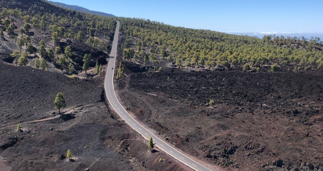 Výlet helikoptérou nad Teide