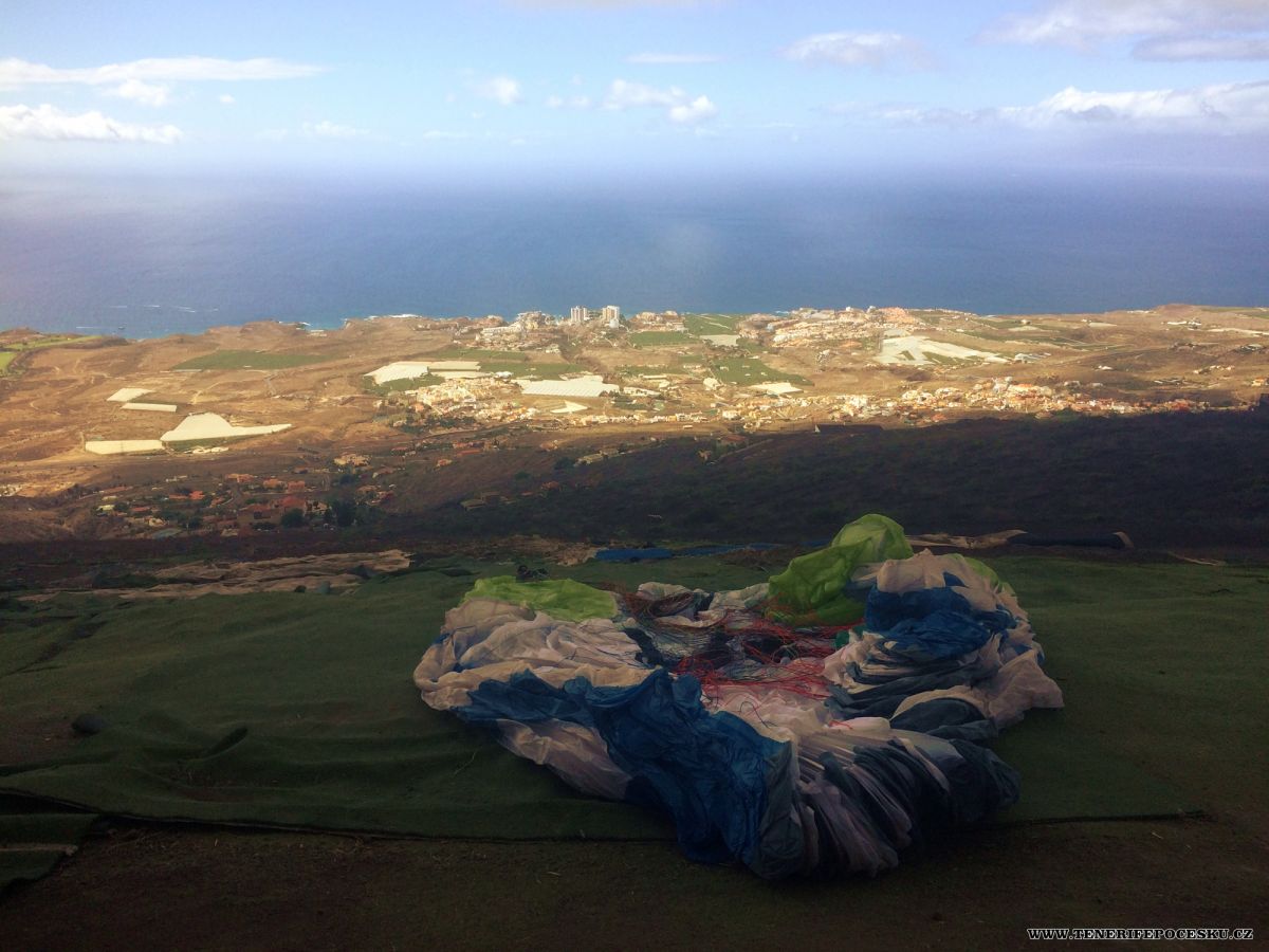 Paragliding gold flight Roque del Conde - 7