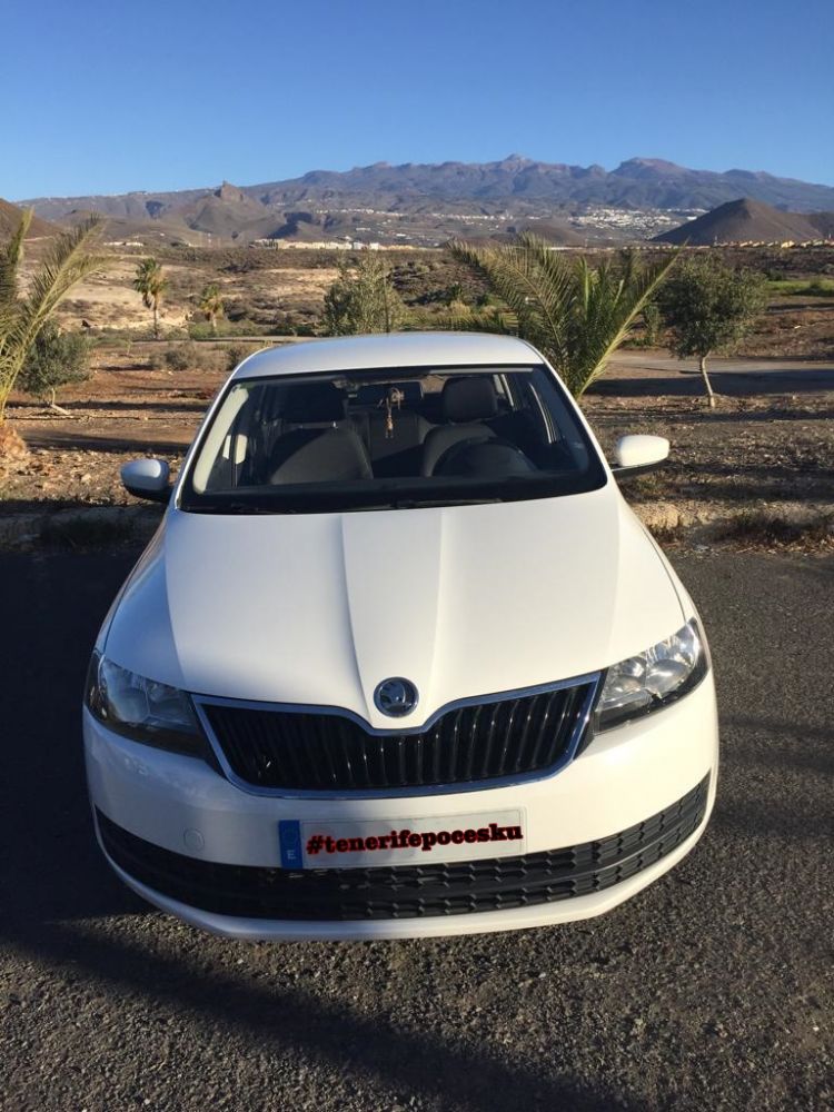 Půjčení auta Tenerife Škoda Rapid 1.2 TSI